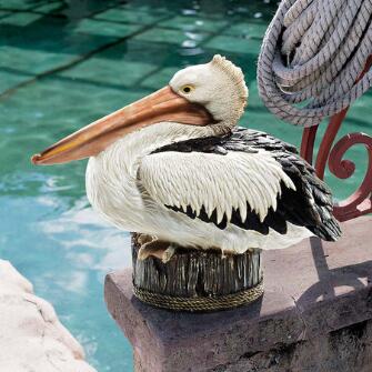 "Dock of the Bay" Pelican Statue