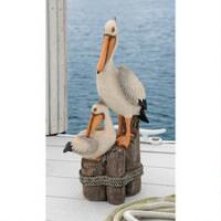Ocean's Perch Pelican Statue